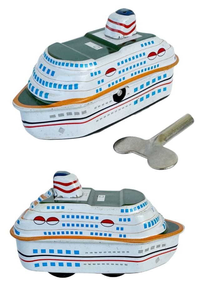 Titanic Toy Boat : Large Steamship : Pop Pop Putt Putt Candle – Pop Top Toys