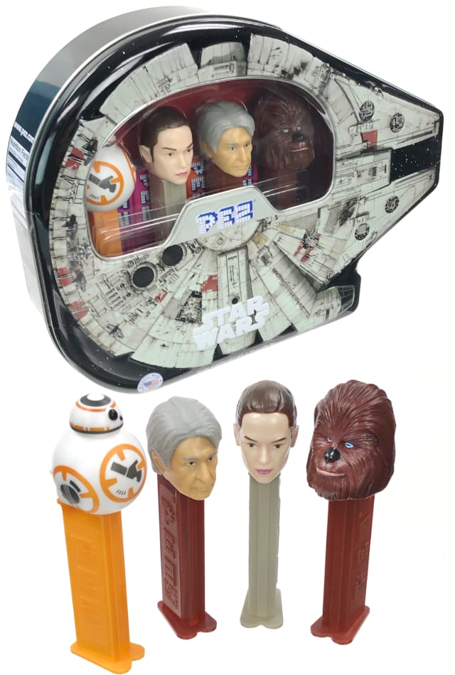 Pez Star Wars gift set in tin collectors case