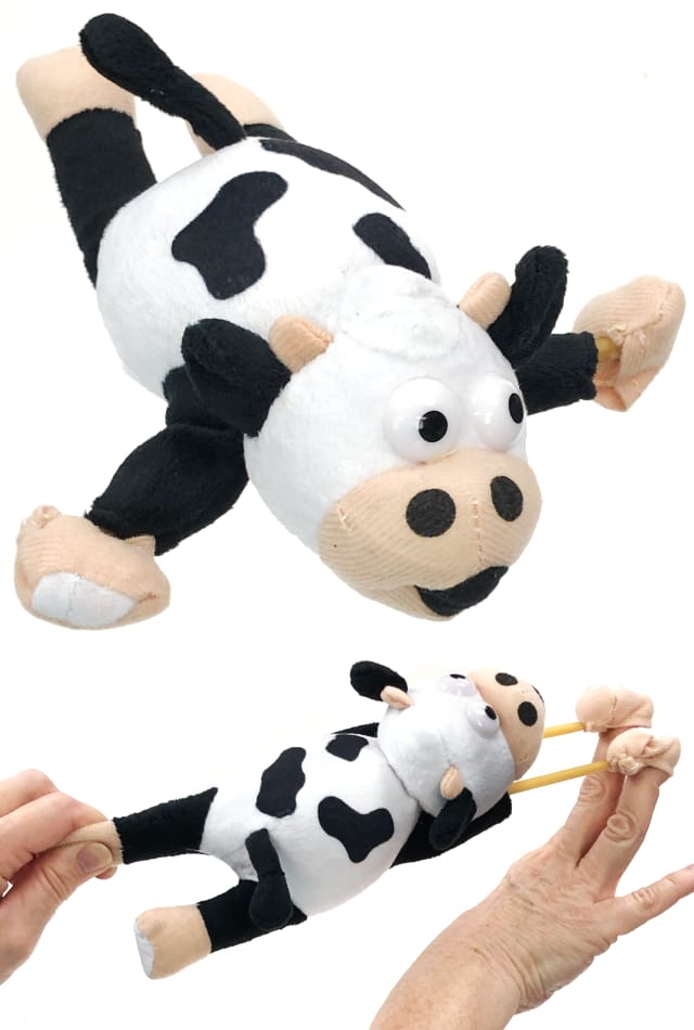 flying cow toy