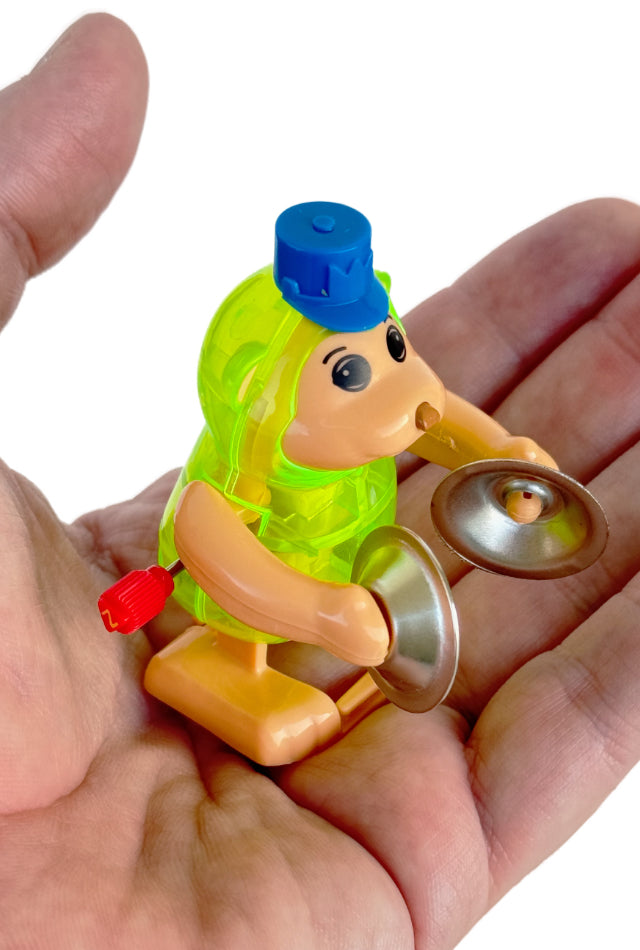 Monkey Plays Cymbals Windup Toy : Tucker Green : Z Wind Ups – Pop Top Toys