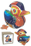 Mandarin Duck Colorful Tin Toy Exclusive | poptoptoys.