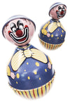 Clown Roly Poly Purple Wobble Toy Purple | poptoptoys.