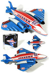 Stratoliner Space Jet Tin Toy Rare | poptoptoys.